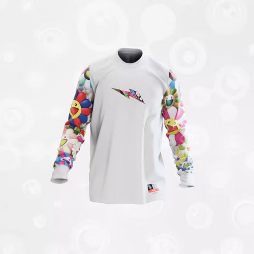 [ERC721] CloneX Murakami Drip LS T-Shirt (2/1662)