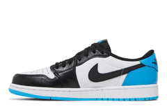 Jordan 1 Retro Low OG "Black Dark Powder Blue"